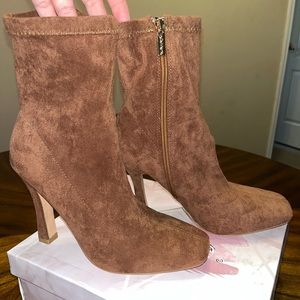 Suede Heels/Boots
